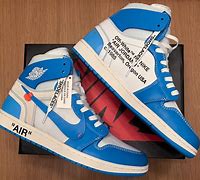 Image result for Off White Jordan 1 Air Force One