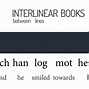 Image result for interlinear