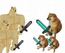 Image result for Buff Doge and Cheems Meme Template