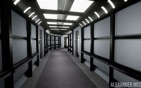 Image result for Star Trek Oyager Corridor