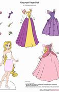 Image result for Disney Princess Family Cut Out Dress Up Dolls