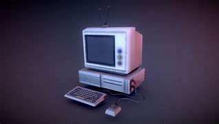 Image result for Old Computer with Face