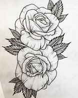 Image result for Two Roses Drawing
