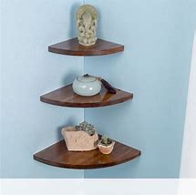 Image result for Floating Corner Shelf