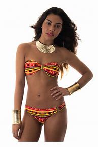Image result for Leather Aztec Heroine Swimsuit