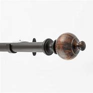 Image result for Brown Curtain Rods