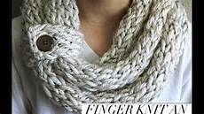 knitting scarf finger knitting infinity scarf knitting scarf finger knitting infinity scarf