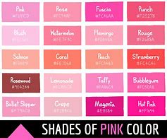 Image result for Rose Gold Pink Color with the Number Code