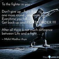 Image result for Fighter Sayings