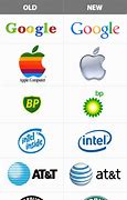 Image result for Old Logos Compared to New