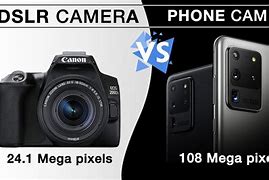 Image result for DSLR vs Mobile Camera