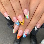 Image result for Smiley Face Nails