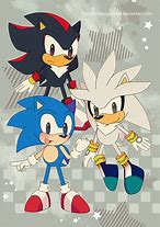 Image result for Classic Sonic Shadow and Silver