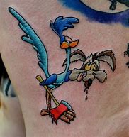 Image result for Road Runner and Coyote Tattoo