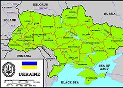 Image result for Detailed Map of the Ukraine