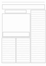Image result for Blank Newspaper Template PDF