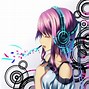 Image result for Girl with Headphones
