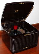 Image result for Portable RCA 45 Record Player