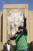 Image result for Notre Dame Football Stadium Touchdown Jesus