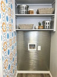 Image result for Peel and Stick Tile Laundry Room