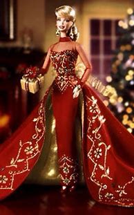 Image result for Holiday Barbies by Year