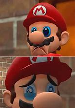 Image result for Mario Sad Face