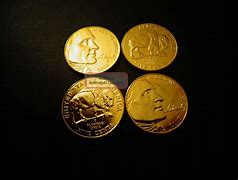 Image result for Gold Plated Buffalo Nickel