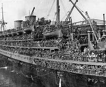 Image result for World War 2 Troop Ships