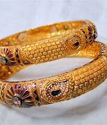 Image result for Gold Bangle Bracelets 22K