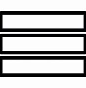 Image result for 4 Horizontal Lines Symbol