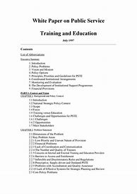 Image result for White Paper Outline