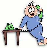 Image result for Looking at Phone Cartoon