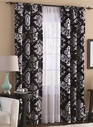 Image result for Modern Black and White Curtains