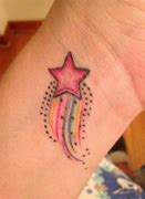 Image result for Rainbow Shooting Star Tattoo