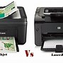 Image result for Laser Printer vs Inkjet Printer Color