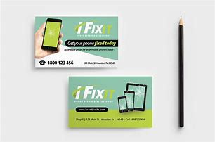 Image result for Electronic Repair Business Cards