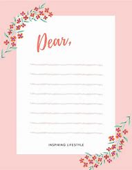 Image result for Cute Letter Template