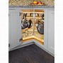 Image result for Replacing Lazy Susan in Cabinet