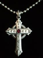 Image result for Cross Gothic Necklace