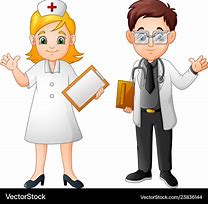 Image result for Doctor and Nurse Cartoon