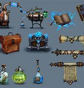Image result for Stylized 3D Game Props