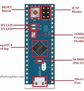 Image result for Arduino Micro Pin Diagram