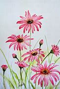 Image result for Watercolor Painting Small Flowers