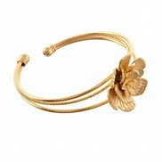 Image result for Gold Flower Bracelet