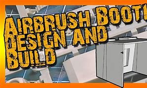 Image result for Airbrush Paint Booth Plans