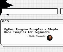 Image result for Simple Python Programs Examples
