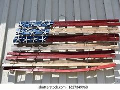 Image result for Drift Wood American Flag