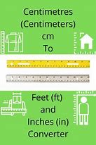 Image result for Convert Centimeters to Inches Chart