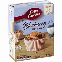 Image result for Betty Crocker Blueberry Muffin Mix