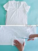 Image result for How to Make a Big Shirt Smaller